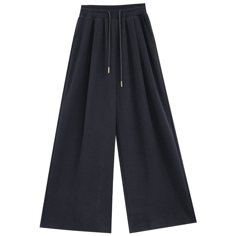 ABWLR_Draped_High_Waist_Pockets_Commuter_Women'S_Fleece_Lined_Wide-Leg_Pants_MISSTT