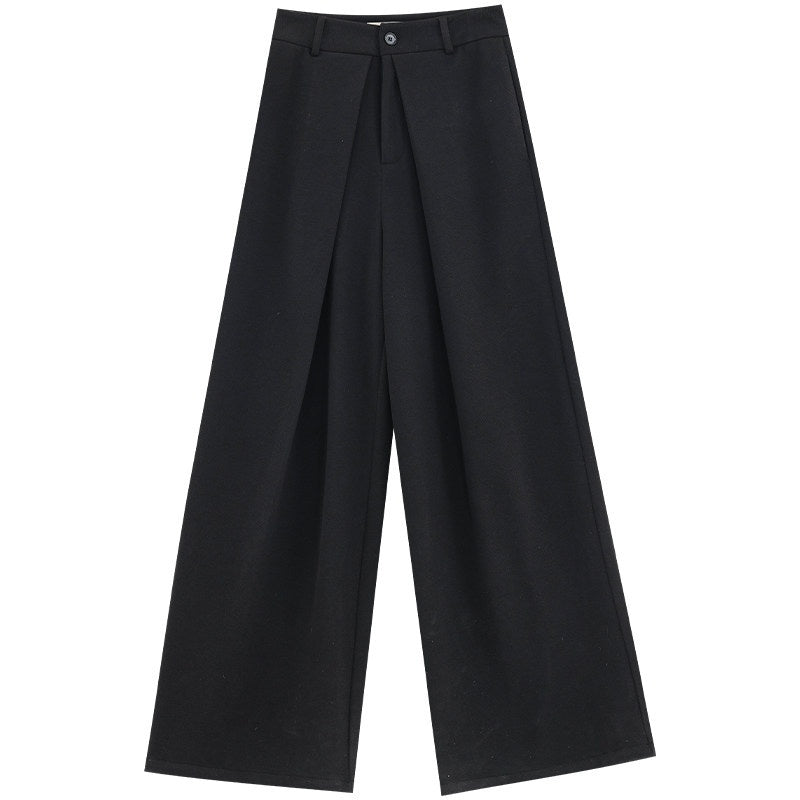 ABWLR_Urban_Pleated_Relaxed_High_Waist_Women'S_Fleece_Lined_Wide-Leg_Pants_MISSTT
