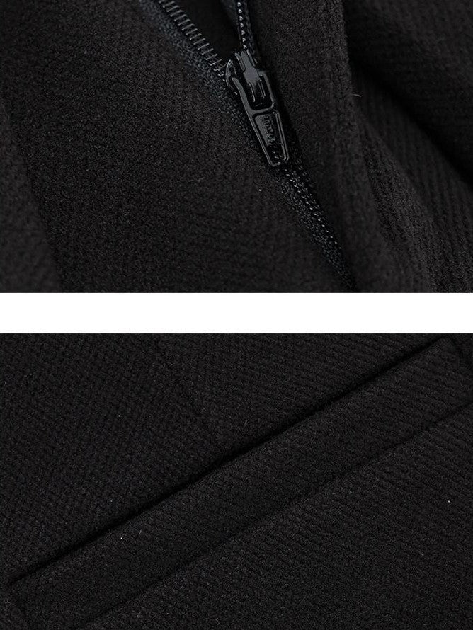 ABWLR Urban Pleated Relaxed High Waist Women'S Fleece Lined Wide-Leg Pants