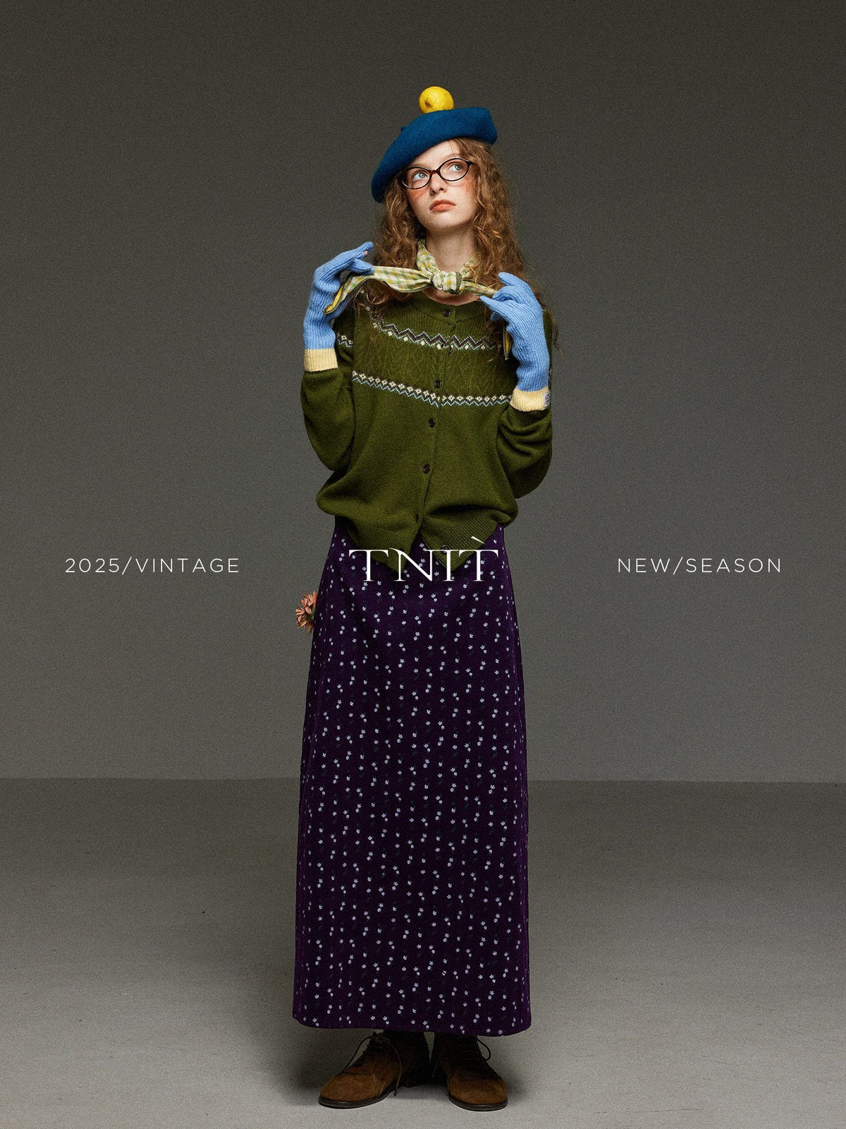 TNIT_Vintage_Colorblock_Jacquard_Crewneck_Loose_Women's_Soft_Knit_Cardigans_990390764035_MISSTT