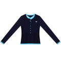 ZIZIFEI_Deep_Navy_Colorblock_Faux_Two_Piece_Slim_Women'S_Viscose_Long_Sleeve_T-Shirts_MISSTT