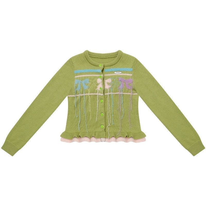 ZIZIFEI_Soft_Draped_Bow_Solid_Vintage_Women'S_Acrylic_Wool_Blend_Cardigans_MISSTT